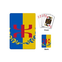 Flag Of Kabylie Region Playing Cards (mini) by abbeyz71