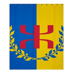 Flag Of Kabylie Region Shower Curtain 60  X 72  (medium)  by abbeyz71