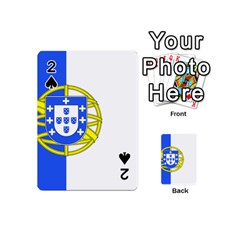 Proposed Flag Of Portugalicia Playing Cards 54 (mini) by abbeyz71