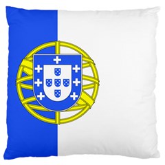 Proposed Flag Of Portugalicia Large Cushion Case (two Sides) by abbeyz71