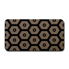 Black Bee Hive Texture Medium Bar Mats