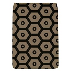Black Bee Hive Texture Removable Flap Cover (S)