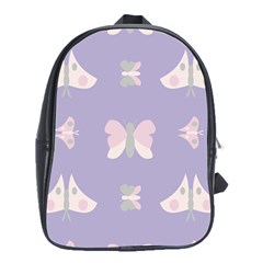 Butterfly Butterflies Merry Girls School Bag (xl)