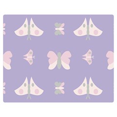 Butterfly Butterflies Merry Girls Double Sided Flano Blanket (medium) 