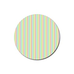 Pattern Background Texture Rubber Coaster (round) 