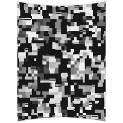 Noise Texture Graphics Generated Back Support Cushion by Sapixe