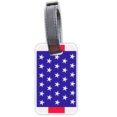 Day Independence July Background Luggage Tags (one Side)  by Sapixe