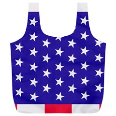 Day Independence July Background Full Print Recycle Bag (xl) by Sapixe