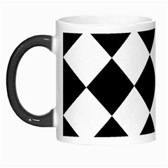 Grid Domino Bank And Black Morph Mugs by Sapixe