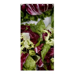 Salad Lettuce Vegetable Shower Curtain 36  X 72  (stall)  by Sapixe