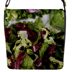 Salad Lettuce Vegetable Flap Closure Messenger Bag (s)