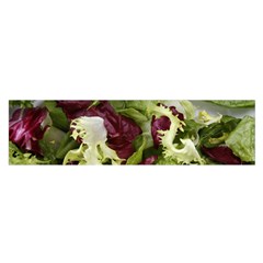 Salad Lettuce Vegetable Satin Scarf (Oblong)