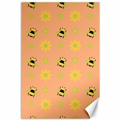 Bee A Bug Nature Wallpaper Canvas 24  X 36  by Sapixe