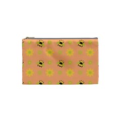 Bee A Bug Nature Wallpaper Cosmetic Bag (small)