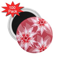 Flower Leaf Nature Flora Floral 2.25  Magnets (100 pack) 