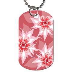 Flower Leaf Nature Flora Floral Dog Tag (One Side)