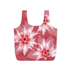 Flower Leaf Nature Flora Floral Full Print Recycle Bag (S)