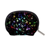 Christmas Star Gloss Lights Light Accessory Pouch (Small) Back
