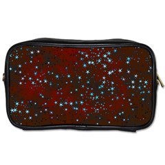 Background Christmas Decoration Toiletries Bag (two Sides)