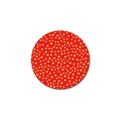 Pattern Stars Multi Color Golf Ball Marker (10 Pack)