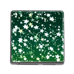 Christmas Star Advent Background Memory Card Reader (square 5 Slot)