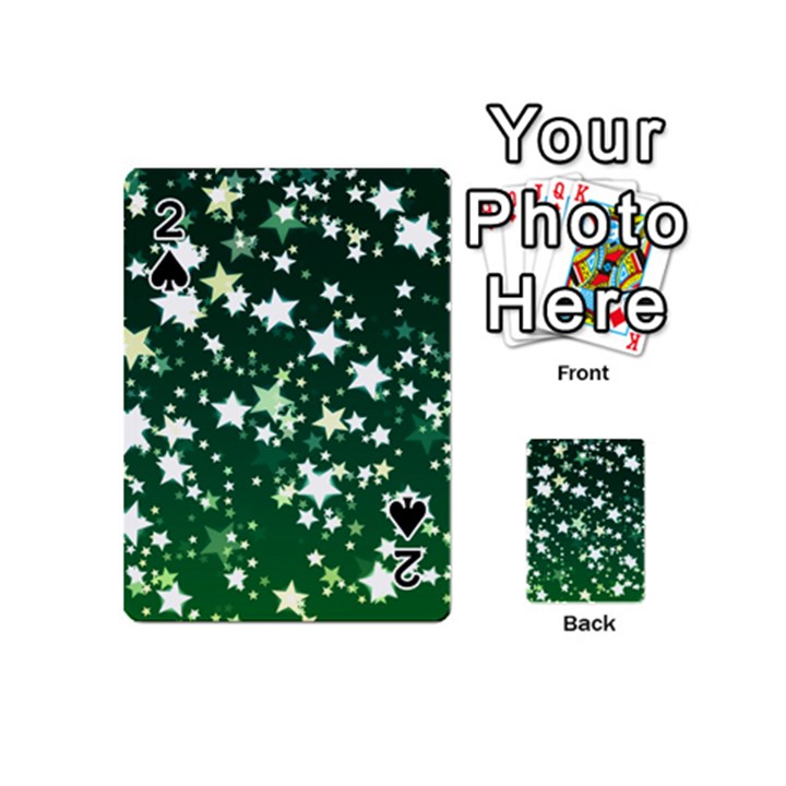 Christmas Star Advent Background Playing Cards 54 (Mini)