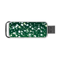 Christmas Star Advent Background Portable Usb Flash (two Sides) by Sapixe