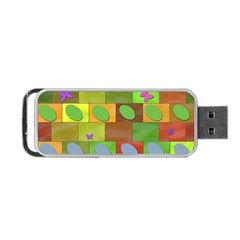 Easter Egg Happy Easter Colorful Portable Usb Flash (two Sides)