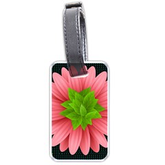 Plant Flower Flowers Design Leaves Luggage Tags (one Side) 