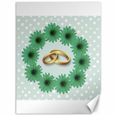 Rings Heart Love Wedding Before Canvas 36  X 48  by Sapixe