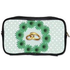 Rings Heart Love Wedding Before Toiletries Bag (two Sides)
