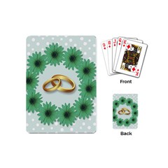 Rings Heart Love Wedding Before Playing Cards (mini)