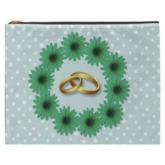 Rings Heart Love Wedding Before Cosmetic Bag (xxxl) by Sapixe