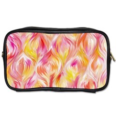 Pretty Painted Pattern Pastel Toiletries Bag (one Side)