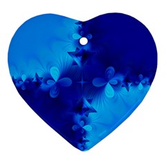 Background Course Gradient Blue Ornament (heart)