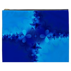 Background Course Gradient Blue Cosmetic Bag (xxxl)