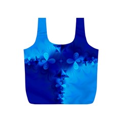 Background Course Gradient Blue Full Print Recycle Bag (s)