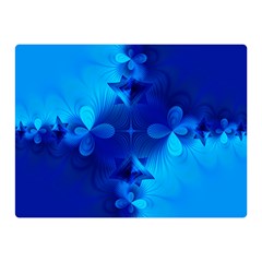 Background Course Gradient Blue Double Sided Flano Blanket (mini) 