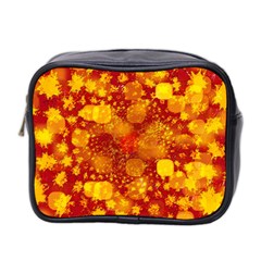 Christmas Star Advent Background Mini Toiletries Bag (two Sides) by Sapixe