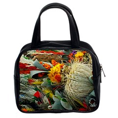 Flower Color Nature Plant Crafts Classic Handbag (two Sides)