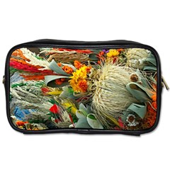 Flower Color Nature Plant Crafts Toiletries Bag (one Side)