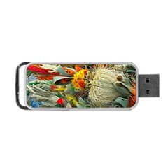 Flower Color Nature Plant Crafts Portable Usb Flash (two Sides)