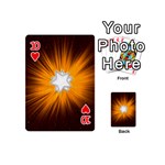 Star Universe Space Galaxy Cosmos Playing Cards 54 (Mini) Front - Heart10