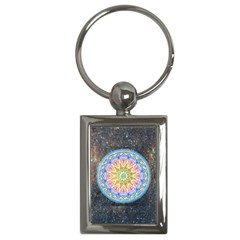 Mandala Cosmos Spirit Key Chains (rectangle)  by Sapixe