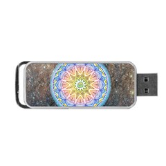 Mandala Cosmos Spirit Portable Usb Flash (two Sides)