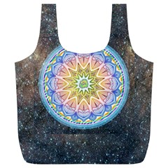 Mandala Cosmos Spirit Full Print Recycle Bag (xl)