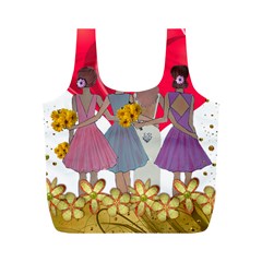 Girl Power Full Print Recycle Bag (m) by burpdesignsA