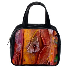 Bark Tree Texture Wood Trunk Classic Handbag (one Side) by Sapixe