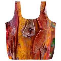 Bark Tree Texture Wood Trunk Full Print Recycle Bag (xl) by Sapixe