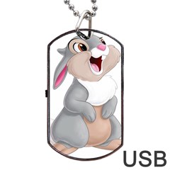 Bear Dog Tag Usb Flash (one Side)